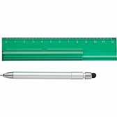 Linijka, długopis, touch pen (V1724-06)