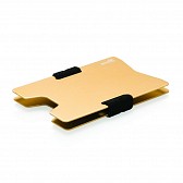 Minimalistyczny aluminiowy portfel, ochrona RFID (P820.466)