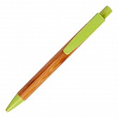 Długopis bambusowy Evora, zielony  (R73434.05)
