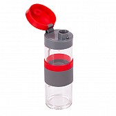 Szklana butelka Top Form 440 ml, czerwony  (R08290.08)