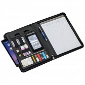 Teczka konferencyjna A4 z kieszenią na  tablet - czarny - (GM-20630-03)