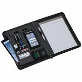 Teczka konferencyjna A4 z kieszenią na  tablet - czarny - (GM-20636-03)