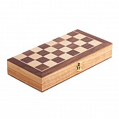 Drewniane szachy, brązowy  (R08854.10)