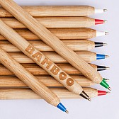 Długopis bambusowy Chavez, czarny  (R73438.02)