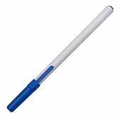 Długopis Clip, niebieski/biały  (R04448.04)