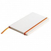 Notatnik Carmona 130/210, pomarańczowy/biały  (R64241.15)