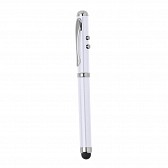 Wskaźnik laserowy, lampka LED, długopis, touch pen (V3459-02)