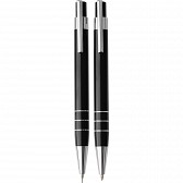 Zestaw piśmienny, ołówek mechaniczny i długopis (V1559-03)