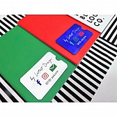 Etui na kartę zbliżeniową RFID Shield, czerwony  (R50169.08)