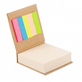 Blok z karteczkami, beżowy  (R73674.13)