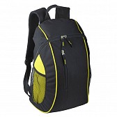 Plecak sportowy Garland, czarny/żółty  (R08640)