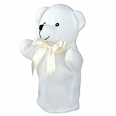 Pacynka Teddy Bear, biały  (R73903.06)