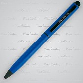 Długopis metalowy touch pen, soft touch CELEBRATION Pierre Cardin - niebieski - (GM-B010170-6IP304)