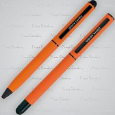 Zestaw piśmienny touch pen, soft touch CELEBRATION Pierre Cardin - pomarańczowy - (GM-B040100-1IP310)