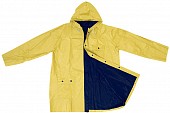 Płaszcz przeciwdeszczowy - żółto-granatowy - (GM-49205-48)