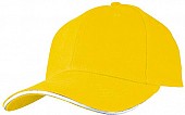 Czapka z daszkiem - żółty - (GM-50466-08)