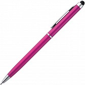 Długopis plastikowy do ekranów dotykowych - różowy - (GM-18786-11)