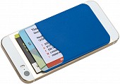 Etui na wizytówki do smartfona - niebieski - (GM-22864-04)