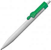 Długopis plastikowy CrisMa Smile Hand - zielony - (GM-14443-09)