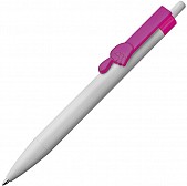 Długopis plastikowy CrisMa Smile Hand - różowy - (GM-14443-11)