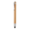 Bambusowy długopis, touch pen (P610.509)