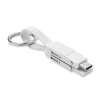 Brelok z kablem ładującym 4w1 - KEY C (MO6820-06)