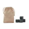 4 kamienne kostki lodu w etui - ROCKS (MO9943-13)