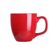Kubek Americano Duo 450ml czerwony/biały (M417)