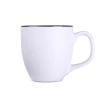 Kubek Americano Pure 450ml biały/czarny (M457)