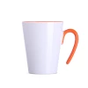 Kubek Open 270ml biały/pomarańczowy (M100)
