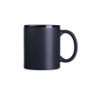 Kubek Tomek Supreme 300ml czarny/refex blue (M102)