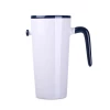Kubek Idea 390ml biały/granatowy (M494)