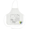 Fartuch kuchenny do kolorowania, flamastry (V7845-02)