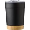Kubek termiczny 300 ml z bambusowym elementem (V1179-03)