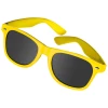 Plastikowe okulary przeciwsłoneczne 400 UV - żółty - (GM-58758-08)
