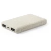 Power bank 5000 mAh ze słomy pszenicznej (V0374-00)