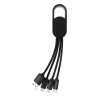 Kabel do ładowania 4 w 1 z karabińczykiem (P302.071)
