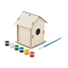 Drewniany domek dla ptaków DIY - PAINTHOUSE (MO2130-40)