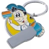 Brelok metalowy CrisMa - żółty - (GM-93481-08)