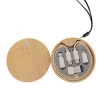 Kabel 4w1 w drewnianej obudowie - beżowy - (GM-EG0593-13)