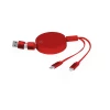 Zwijany kabel do ładowania i synchronizacji z aluminium z recyklingu (V2012-05)