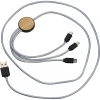 Kabel do ładowania 3 w 1 - szary - (GM-33951-07)