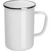 Kubek metalowy emaliowany 550 ml - biały - (GM-83857-06)