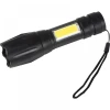Latarka z COB - czarny - (GM-93851-03)