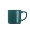 Kubek Loft 300ml ciemnozielony/biały (M513)