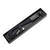 Kabel 3 w 1 z podświetlanym logo Pierre Cardin - czarny - (GM-B9000400IP3-03)