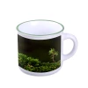 Kubek Loft Art 290ml biały/zielony (M519)