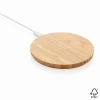Bambusowa ładowarka bezprzewodowa 5W (P308.229)