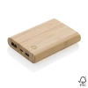Bambusowy power bank 5000 mAh (P322.259)