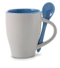 Kubek ceramiczny 300 ml z łyżeczką (V5269-11)